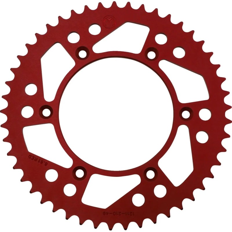 MOOSE OFFROAD aluminium rear sprocket for BETA HONDA RED MOTO YAMAHA RR, RS, CRF, WR from 2013 to 2021 MOOSE OFFROAD aluminium rear sprocket for BETA HONDA RED MOTO YAMAHA RR, RS, CRF, WR from 2013 to 2021