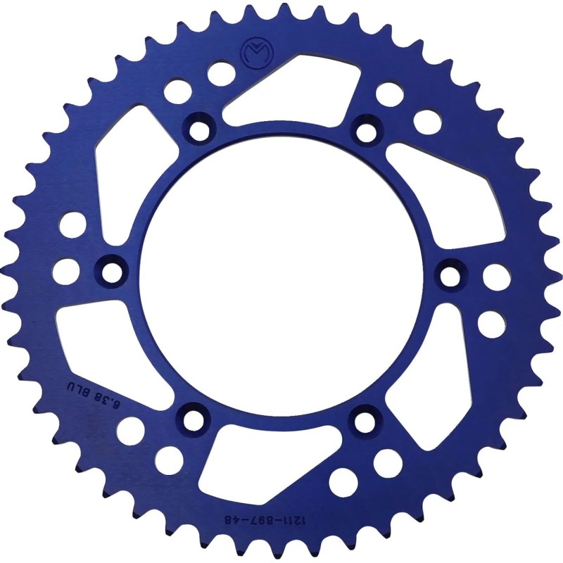 MOOSE OFFROAD aluminium rear sprocket for HUSABERG HUSQVARNA KTM FC, FE, FX, TE, TX, EGS, EXC from 1988 to 2021