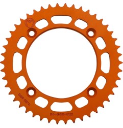 MOOSE-Aluminium-Hinterradkette für HUSQVARNA KTM TC, SX, XC, XC von 2003 bis 2021, Zahnanzahl nach Wahl – Art.-Nr. 1211-895-46-