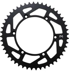 MOOSE -Stahl-Hinterradkranz für KAWASAKI SUZUKI KDX, KLX, KX, RM-Z von 1980 bis 2022, Zahnanzahl nach Wahl – Art.-Nr. 1210-460-4