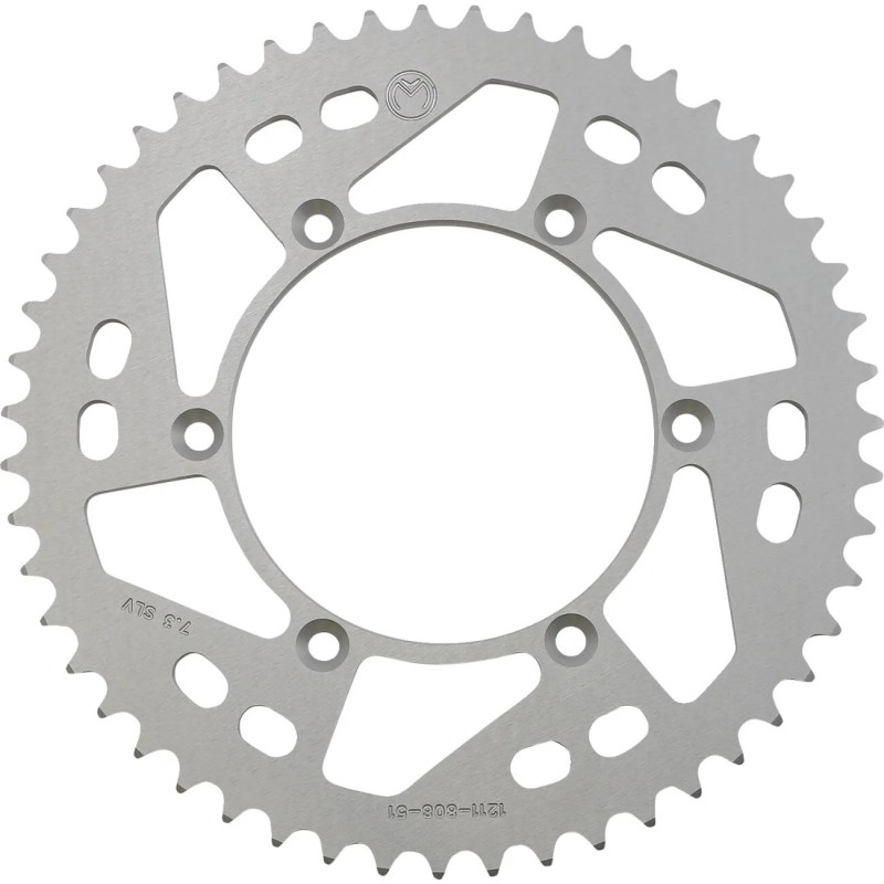 MOOSE OFFROAD aluminium rear sprocket for KAWASAKI SUZUKI KLX, DR, DR-Z, RM, RM-Z, RMX, RS, TS from 1979 to 2026