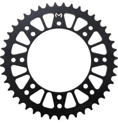 Couronne arrière en acier MOOSE pour KAWASAKI KLE, KLR, KLX de 1987 à 2018 dents aux choix