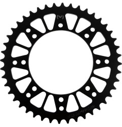 MOOSE OFFROAD steel rear sprocket for KAWASAKI KLE, KLR, KLX from 1987 to 2018 - Ref. 1210-487-44-ST