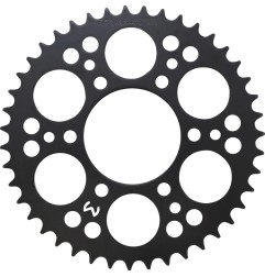 Couronne arrière en acier MOOSE OFFROAD pour KAWASAKI KLE, KXT, Z, ZX-6, ZXR de 1984 à 2018