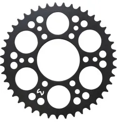 MOOSE OFFROAD steel rear sprocket for KAWASAKI KLE, KXT, Z, ZX-6, ZXR from 1984 to 2018 - Ref. 1210-478-43-ST