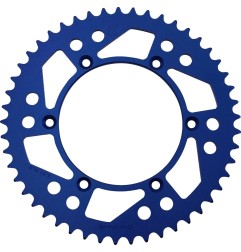 Couronne arrière aluminium MOOSE 49 dents taille 520 pour HONDA, YAMAHA XR, TT-R, WR F, YZ, YZ X, YZ F, YZ FX 1979 à 2026