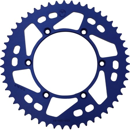 MOOSE OFFROAD aluminium rear sprocket for HONDA, YAMAHA, XR R, TT-R, WR F, YZ, YZ X, YZ F, YZ FX from 1979 to 2026