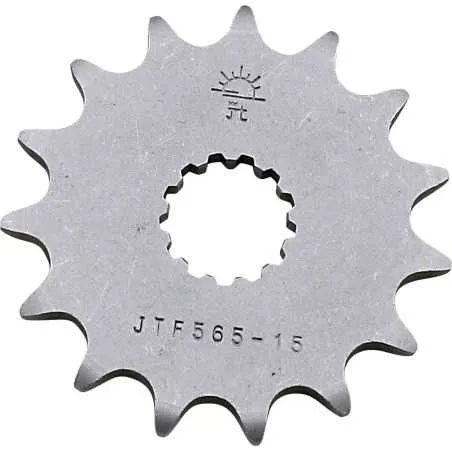Front sprocket JT SPROCKETS 15 teeth, 520 pitch for CF MOTO, KAWASAKI, MOTO MORINI, SUZUKI, TRIUMPH, VOGE, YAMAHA
