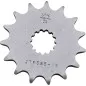 Front sprocket JT SPROCKETS 15 teeth, 520 pitch for CF MOTO, KAWASAKI, MOTO MORINI, SUZUKI, TRIUMPH, VOGE, YAMAHA