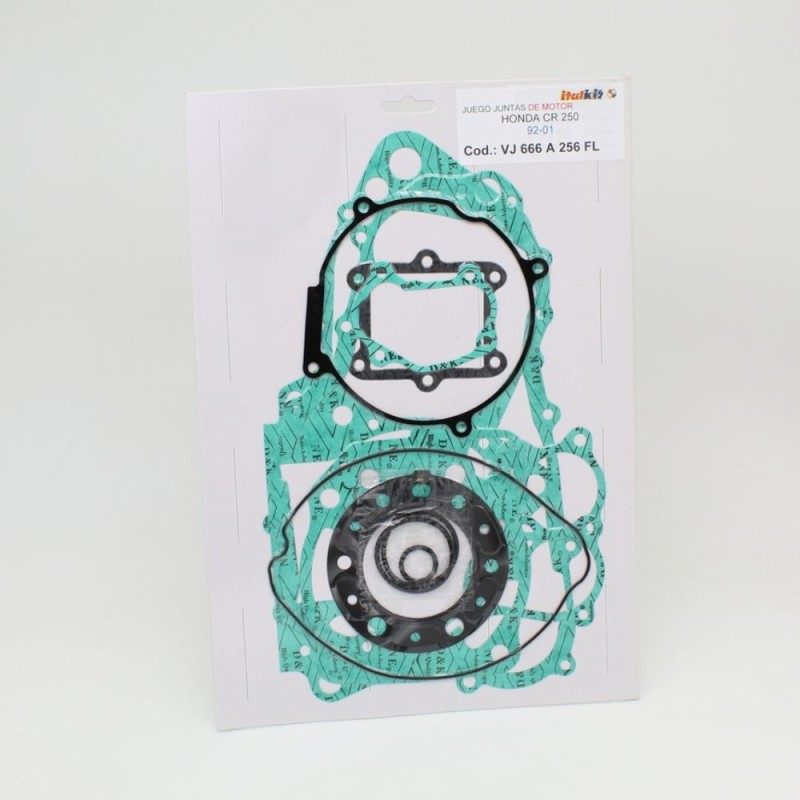 ITALKIT complete engine gasket pack for HONDA CR 250 from 1992 to 2001