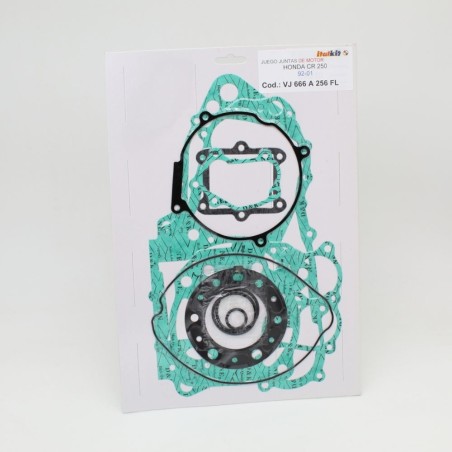 ITALKIT complete engine gasket pack for HONDA CR 250 from 1992 to 2001