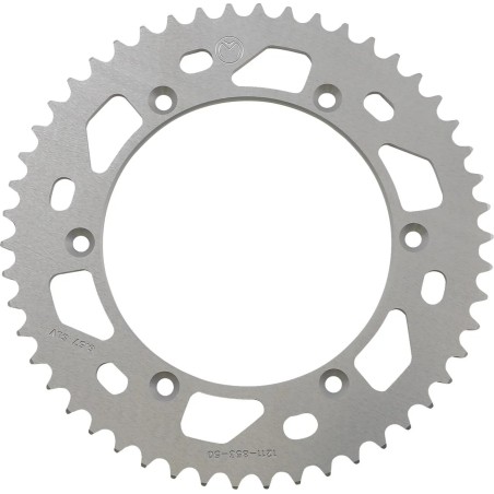 Couronne arrière en aluminium MOOSE OFFROAD pour KREIDLER, YAMAHA, MUSTANG, DT R, DT MX, IT, TT-R, WR F, YZ F de 1974 à 2006