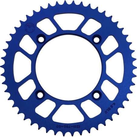 MOOSE OFFROAD aluminium rear sprocket for SUZUKI YAMAHA RM 80, RM 85, YZ 80, YZ 85 from 1982 to 2023