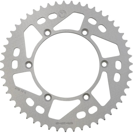 Couronne arrière en aluminium MOOSE OFFROAD pour YAMAHA TT-R, WR 250 F, WR 400 F, YZ 250 F de 1998 à 2026