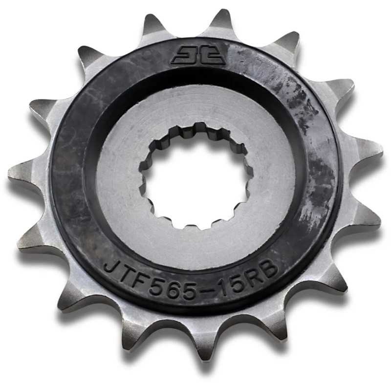 Piñón delantero JT SPROCKETS, paso 520 para CF MOTO, KAWASAKI, MOTO MORINI, SUZUKI, TRIUMPH, VOGE, YAMAHA