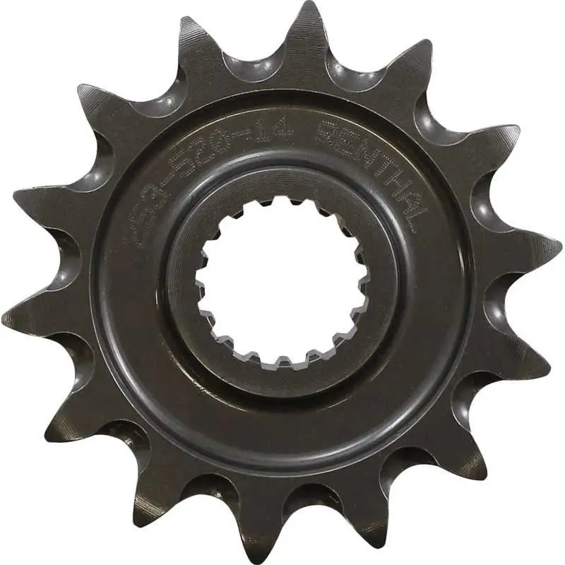 Piñón delantero RENTHAL 14 dientes, paso 520 para HONDA CR 250, CR 500, CRF 250, CRF 450, TRX 450 de 1988 a 2024