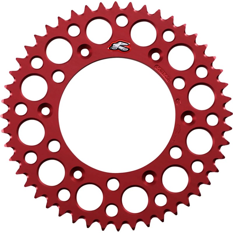 Couronne arrière ultralégère RENTHAL pour HONDA, KAWASAKI de 1984 à 2026 dents aux choix