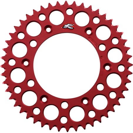 Lightweight rear sprocket RENTHAL for HONDA, KAWASAKI, CR 125, CRF 150 F, CRF 230 F, CRF 250 F, XR, ZX-10 from 1984 to 2026