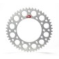Ultra-light self-cleaning rear chain wheel RENTHAL for HONDA, KAWASAKI CR, CRF 150 F from 1984 to 2026