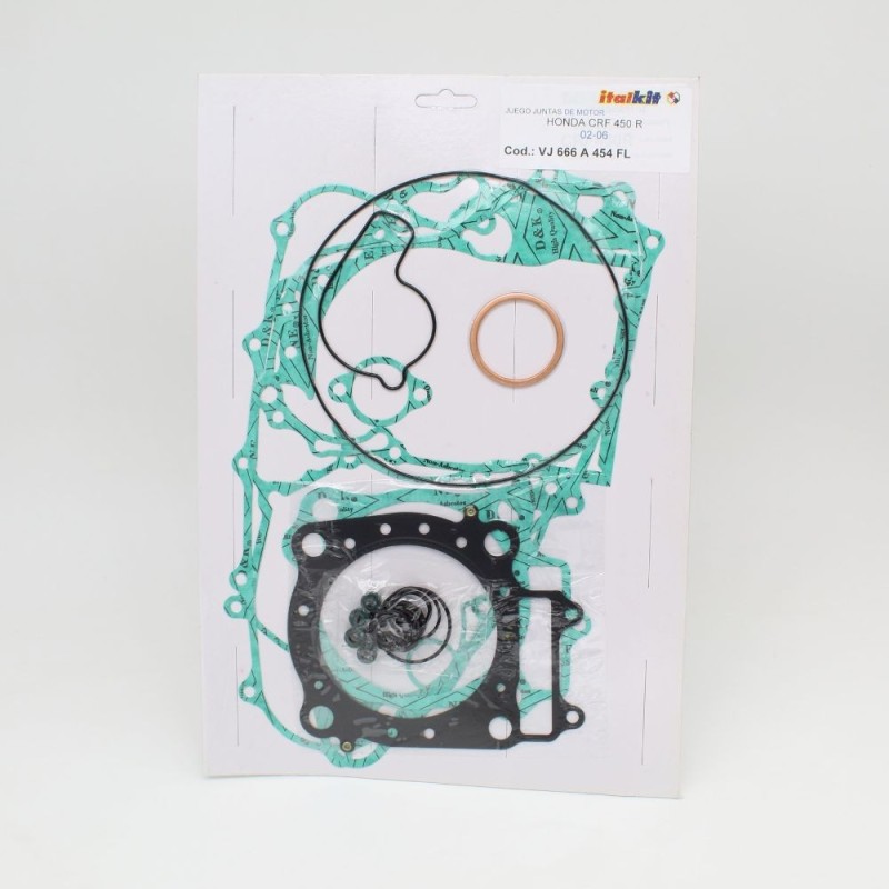 Pack joint moteur complet ITALKIT pour HONDA CRF 450 R de 2002 à 2006