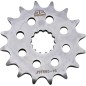 Front sprocket JT SPROCKETS for CF MOTO, KAWASAKI, MOTO MORINI, SUZUKI, TRIUMPH, VOGE, YAMAHA, WR 450 F, YZ 450 F from 1975 to 2