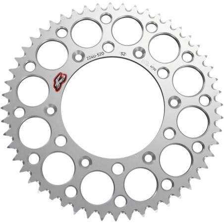 Couronne arrière ultralégère RENTHAL pour AJP, CCM, GAS GAS, HUSABERG, HUSQVARNA, KTM PR7, GP, EC, FE, FS, FX de 1993 à 2026
