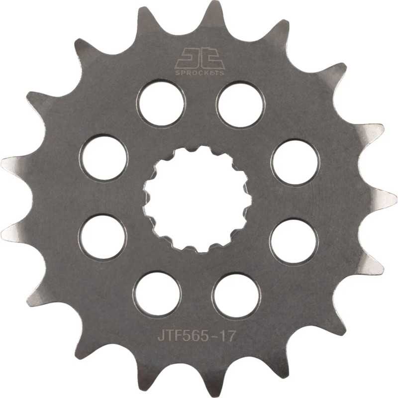 Front sprocket JT SPROCKETS 17 teeth, 520 pitch for CF MOTO, KAWASAKI, MOTO MORINI, SUZUKI, TRIUMPH, VOGE