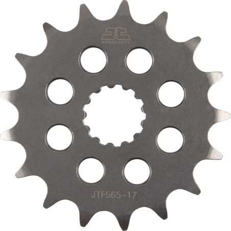Front sprocket JT SPROCKETS 17 teeth, 520 pitch for CF MOTO, KAWASAKI, MOTO MORINI, SUZUKI, TRIUMPH, VOGE