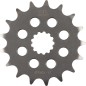 Front sprocket JT SPROCKETS 17 teeth, 520 pitch for CF MOTO, KAWASAKI, MOTO MORINI, SUZUKI, TRIUMPH, VOGE