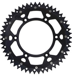 Couronne double MOOSE OFFROAD pour GAS GAS, HUSQVARNA, HUSABERG, KTM, EX F, EC F, MC F, FE E, EXC, EGS de 1989 à 2026