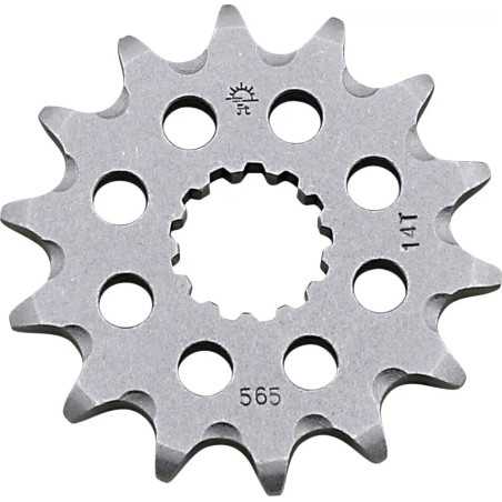 Front sprocket JT SPROCKETS 14 teeth, 520 pitch for CF MOTO, KAWASAKI, MOTO MORINI, SUZUKI, TRIUMPH, VOGE, YAMAHA