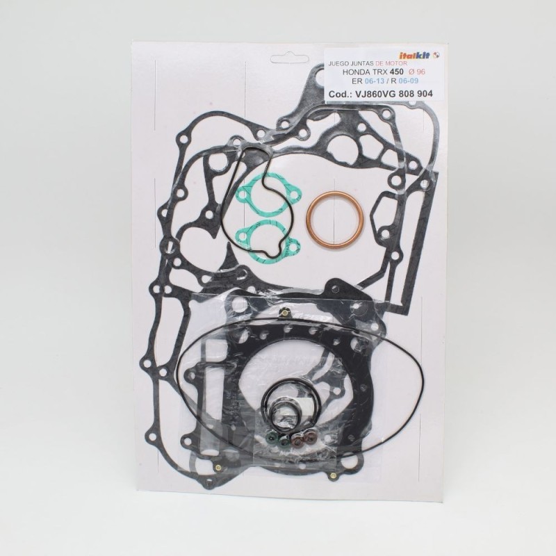 ITALKIT complete engine gasket pack for HONDA TRX 450 ER from 2006 to 2013 , 450 R from 2006 to 2012 Ø96mm