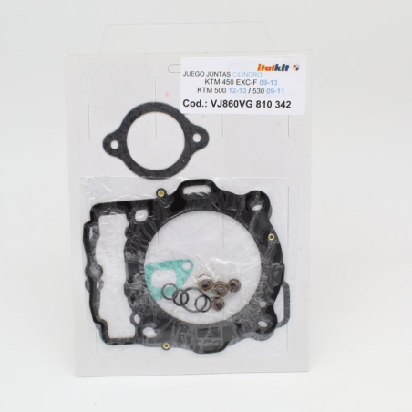ITALKIT -Motor-Dichtungssatz für die KTM 450 EXC-F (Baujahre 2008 bis 2011), 500 (Baujahre 2012 bis 2016) und 530 (Baujahre 2008