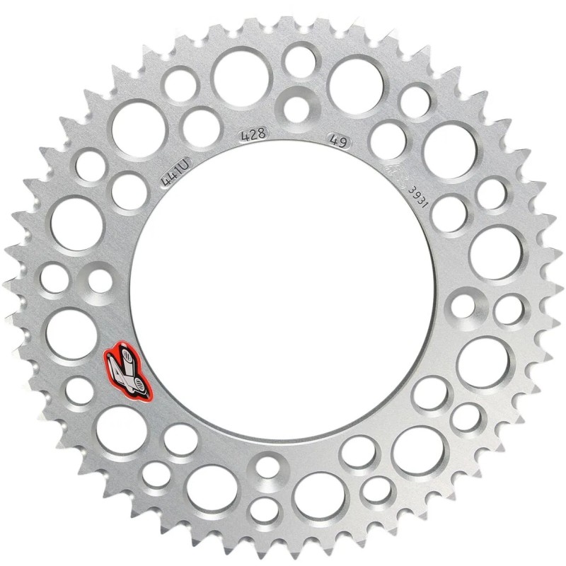 Ultra-light RENTHAL rear sprocket for GAS GAS, HUSQVARNA, KTM, MC 85, TC 85, SX 105, SX 85 from 2003 to 2024