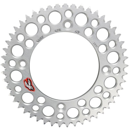 Ultra-light RENTHAL rear sprocket for GAS GAS, HUSQVARNA, KTM, MC 85, TC 85, SX 105, SX 85 from 2003 to 2024