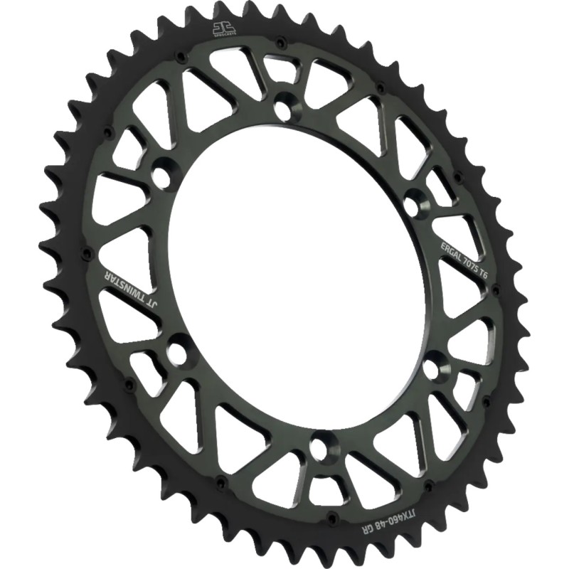 Rear sprocket Twinstar JT SPROCKETS for KAWASAKI, SUZUKI, KDX, KLX SF, KX 125 F, KX 450 F, RM-Z from 1979 to 2026