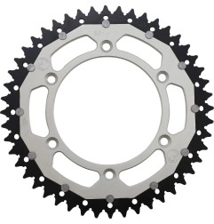 Couronne double MOOS pour GAS GAS, HUSQVARNA, HUSABERG, KTM de 1989 à 2026 dents aux choix