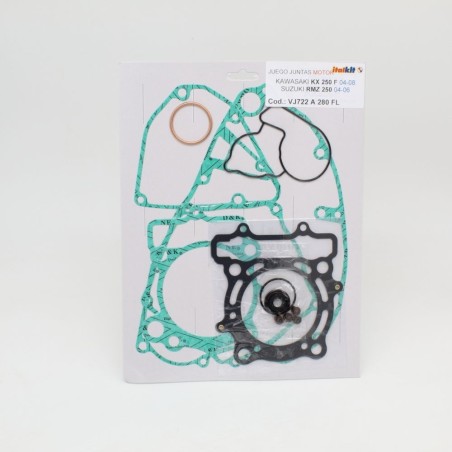 ITALKIT complete engine gasket pack for KAWASAKI KX 250 F from 2004 to 2008 and SUZUKI RMZ 250 from 2004 to 2006