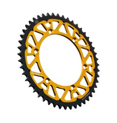 Couronne hybride acier/aluminium Twinstar JT SPROCKETS pour KAWASAKI, SUZUKI, KLX SF, KX F de 1979 à 2026