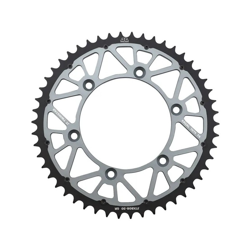 Twinstar rear sprocket JT SPROCKETS, KAWAZAKI, SUZUKI, KLX 400 SR, DR-Z 400 S from 1979 to 2026