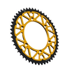 Pignon hybride acier/aluminium Twinstar JT SPROCKETS pour KAWASAKI, SUZUKI, DR 250, DR 350 de 1979 à 2026