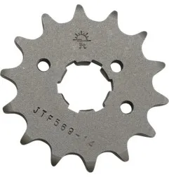 Piñón delantero JT SPROCKETS para Kawazaki, Yamaha, KLX 250 SF, IT 250 desde 1977 hasta 2022 - Ref. JTF569.14