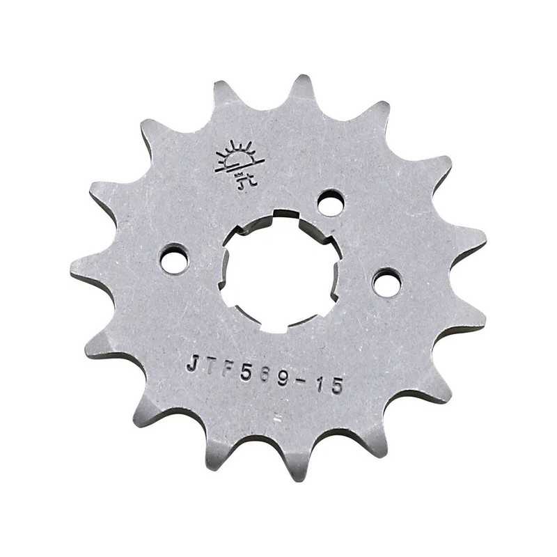 Vorderradkettenrad von JT SPROCKETS 15 Zähne, Teilung 520 für KAWASAKI, YAMAHA, ST 250, TT 250 von 1977 bis 2022 Vorderradkettenrad von JT SPROCKETS 15 Zähne, Teilung 520 für KAWASAKI, YAMAHA, ST 250, TT 250 von 1977 bis 2022