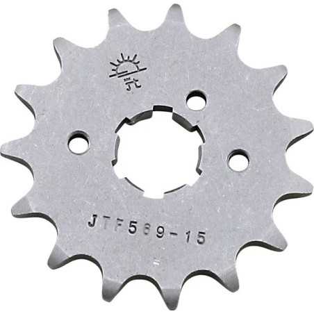 Piñón delantero JT SPROCKETS 15 dientes, paso 520 para Kawazaki, Yamaha, ST 250 TL, TT 250 DE de 1977 a 2022