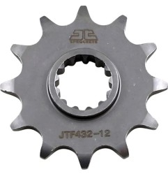 JT SPROCKETS front sprocket for Beta, Kawasaki, Suzuki, KLX 400 R, DR 250 SHE from 1982 to 2024 - Ref. JTF432.12