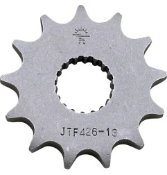 Piñón delantero JT SPROCKETS para HYOSUNG, KREIDLER, SUZUKI, YAMAHA, YT 125, LT 125 de 1976 a 2010 - Ref. JTF426.13