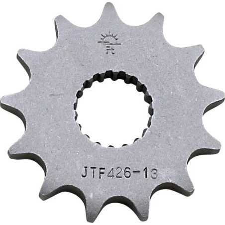 Sprocket front JT SPROCKETS 13 teeth, 428 pitch for HYOSUNG, KREIDLER, SUZUKI, YAMAHA, YT 125, LT 125 from 1976 to 2010