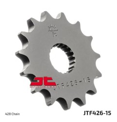 Front sprocket JT SPROCKETS for HYOSUNG, KREIDLER, SUZUKI, RM 100, LT125 from 1976 to 2014