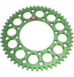 Couronne arrière ultralégère RENTHAL 51 dents pour KAWASAKI KX 110, KX 80, KX 85 1988 à 2025