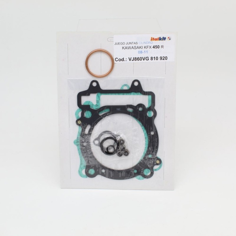 ITALKIT engine gasket pack for KAWASAKI KFX 450 R from 2008 to 2014